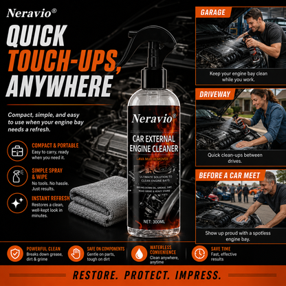 💥Limited-Time 55% OFF✨ Waterless Fast Acting Car Engine Bay Cleaner