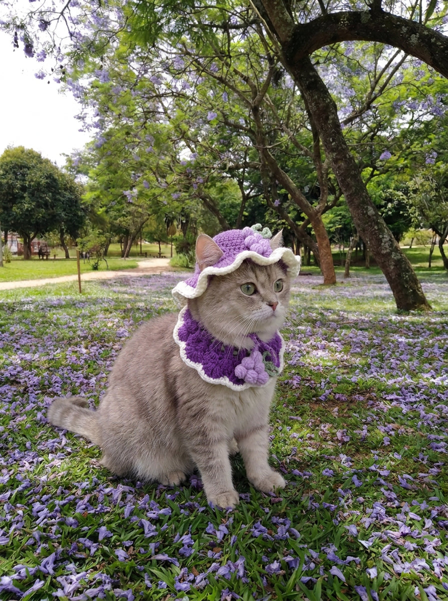 🐱 Handmade Crochet Kitty Hat