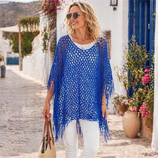 🏆 Last Day Special Price $19.99! 💐Summer Metallic Crochet Cover-Up – Lightweight, Flowy & Effortlessly Stylish summer outfit