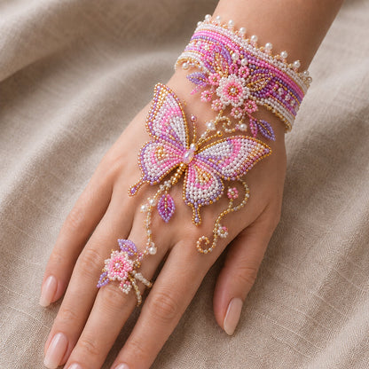 🔥 49% OFF – NEW ARRIVAL✨ DIY Beaded Hand Bracelet Kit – Create Your Own Wearable Art🔥Last 4 hours🔥BUY 3 GET 1 FREE (Add 4 Pcs To Cart)