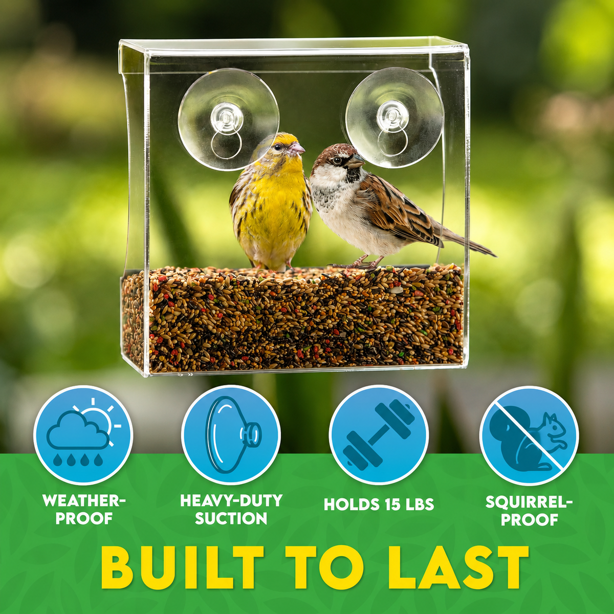 Window Bird Feeder