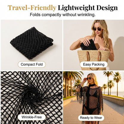 🏆 Last Day Special Price $19.99! 💐Summer Metallic Crochet Cover-Up – Lightweight, Flowy & Effortlessly Stylish summer outfit