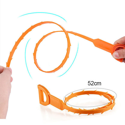🛠️50% OFF NOW! 20.5‑inch Drain Snake – Flexible Durable Hair Clog Remover Tool, Quick Sink Tub Pipe Dredger, Reusable Drain Cleaner Stick for Bathroom Kitchen Sewer Blockages