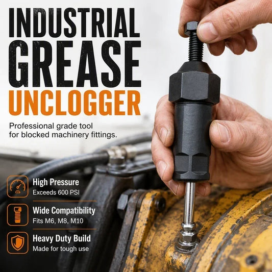 Heavy Duty Grease Fitting Cleaner Unclog Tool